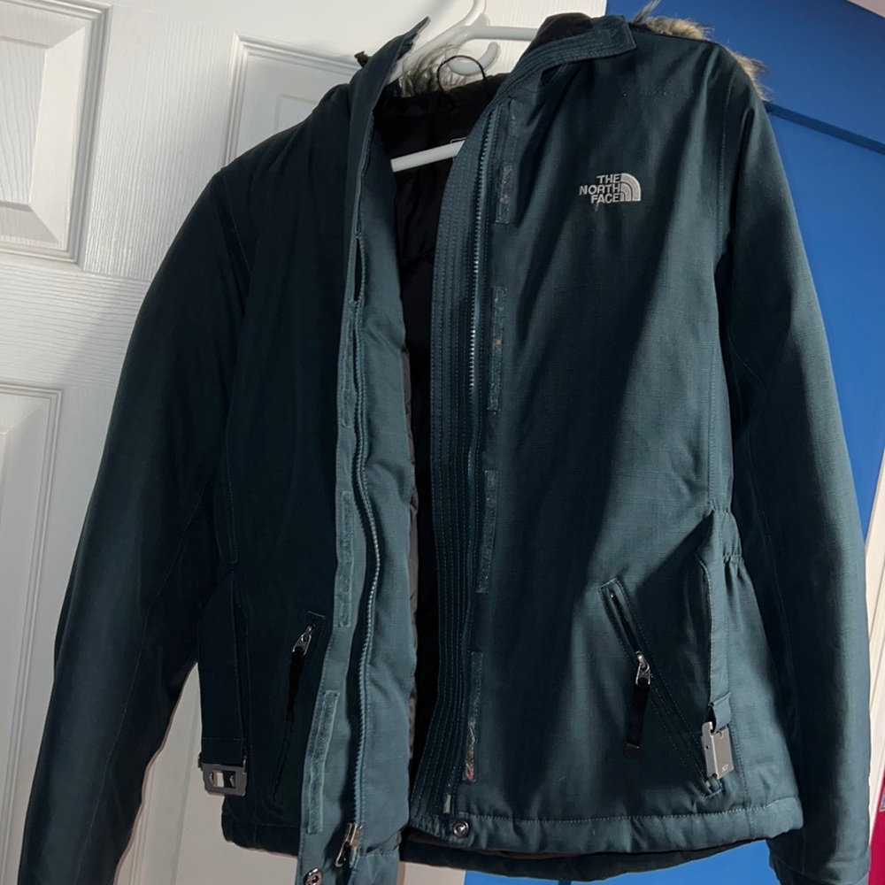 The NorthFace Jacket W/ Fur Hood